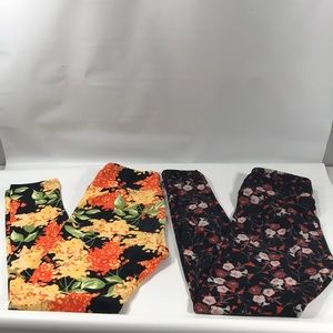 LuLaRoe (2 pr.) leggings sz Tween